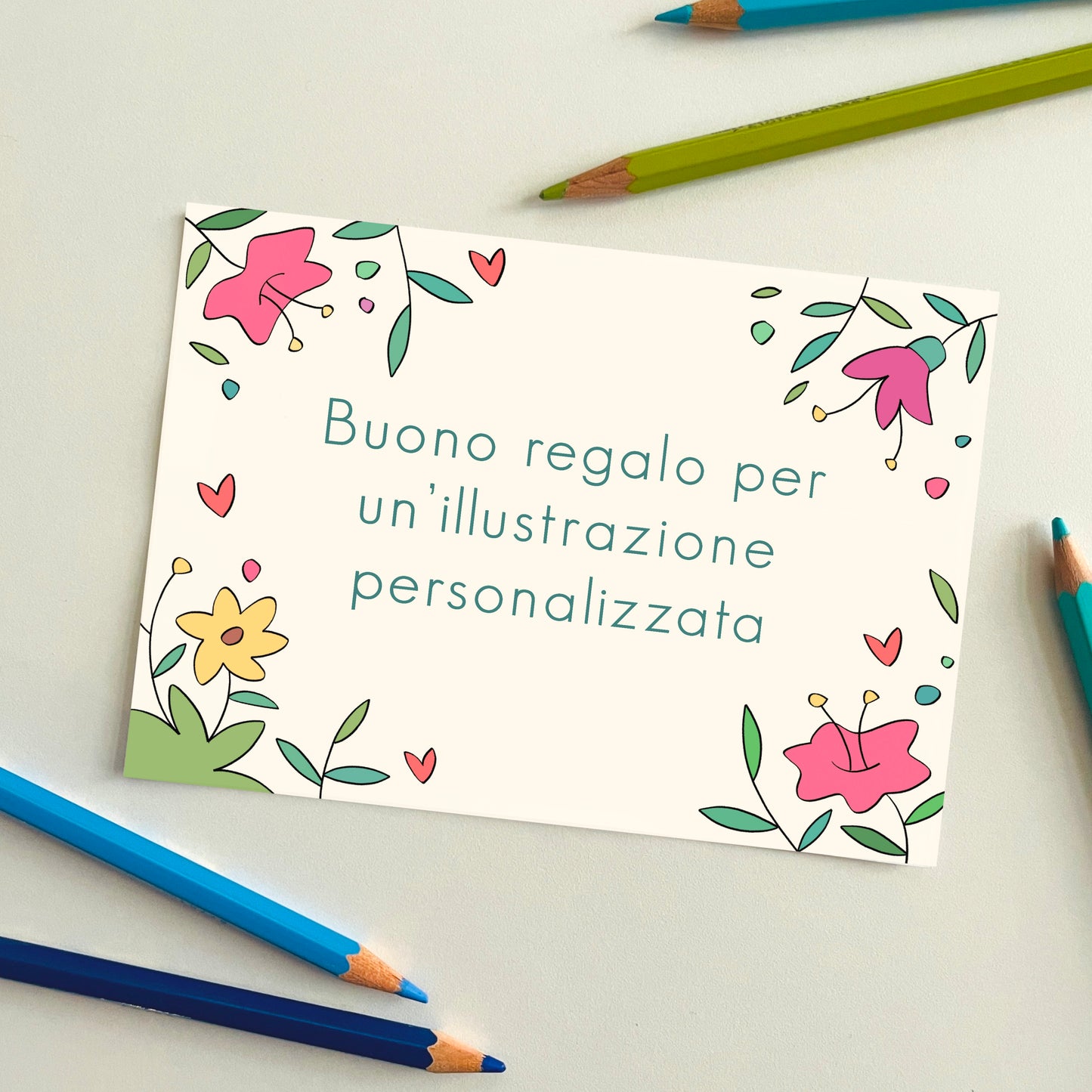 Buono Regalo per illustrazione personalizzata
