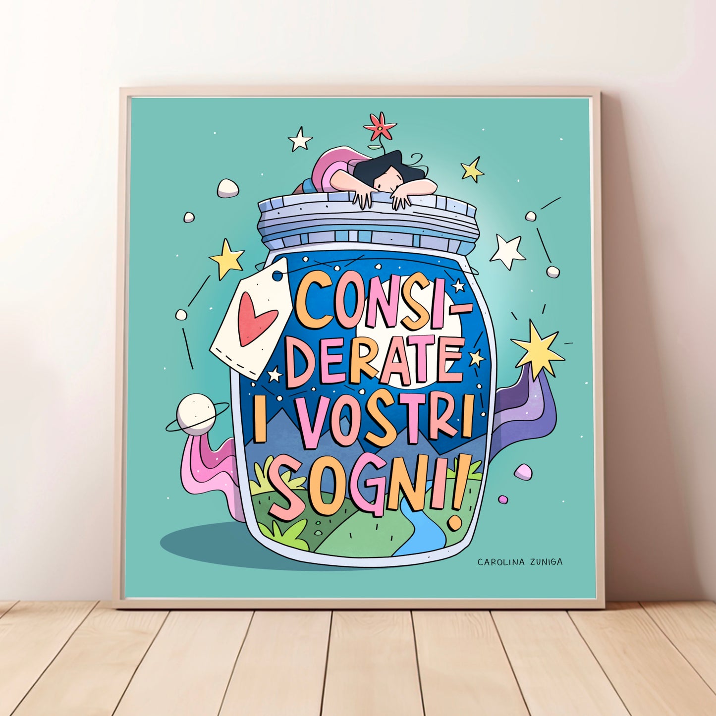 Stampa 20x20 - Considerate i vostri sogni