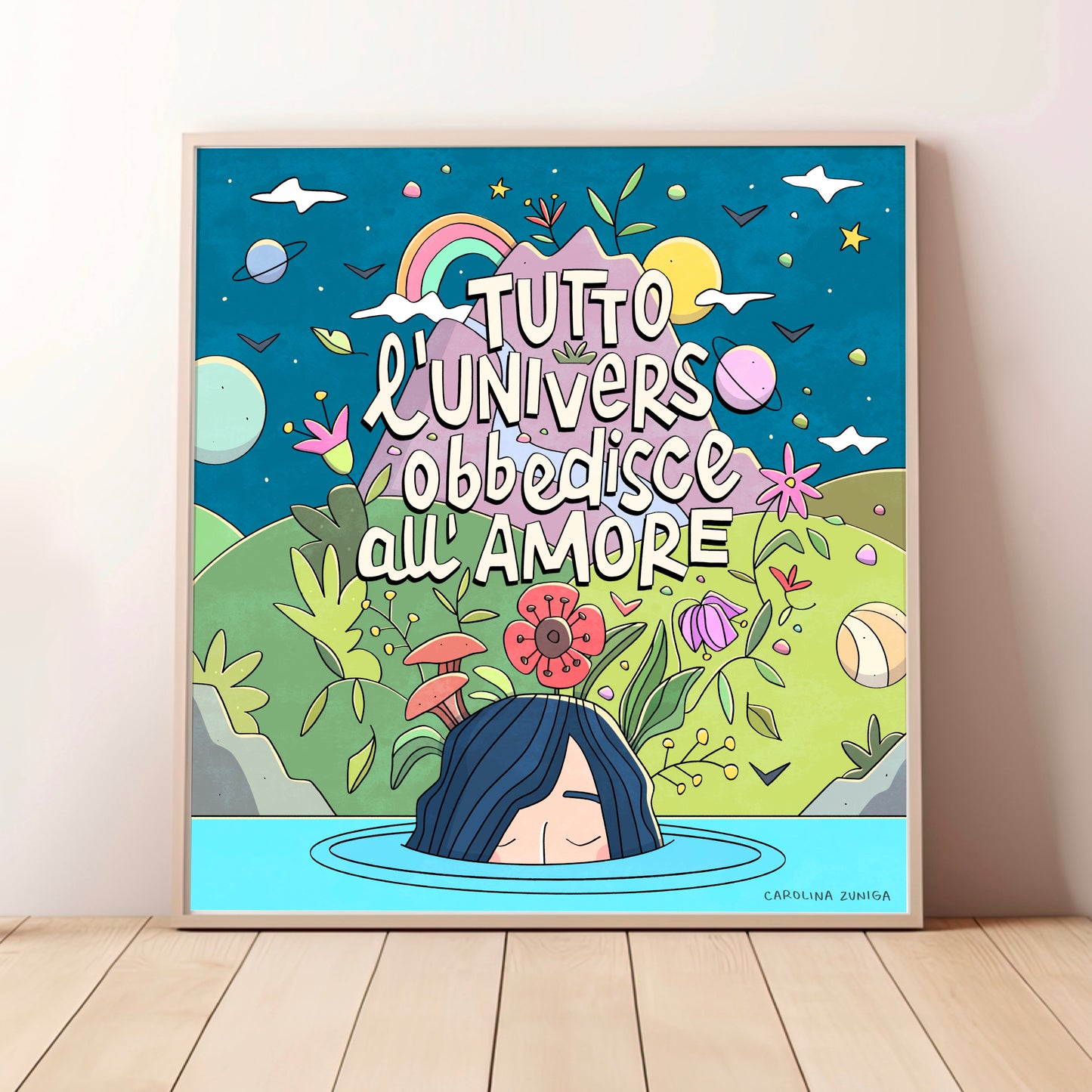 Stampa 20x20 - Tutto l'universo