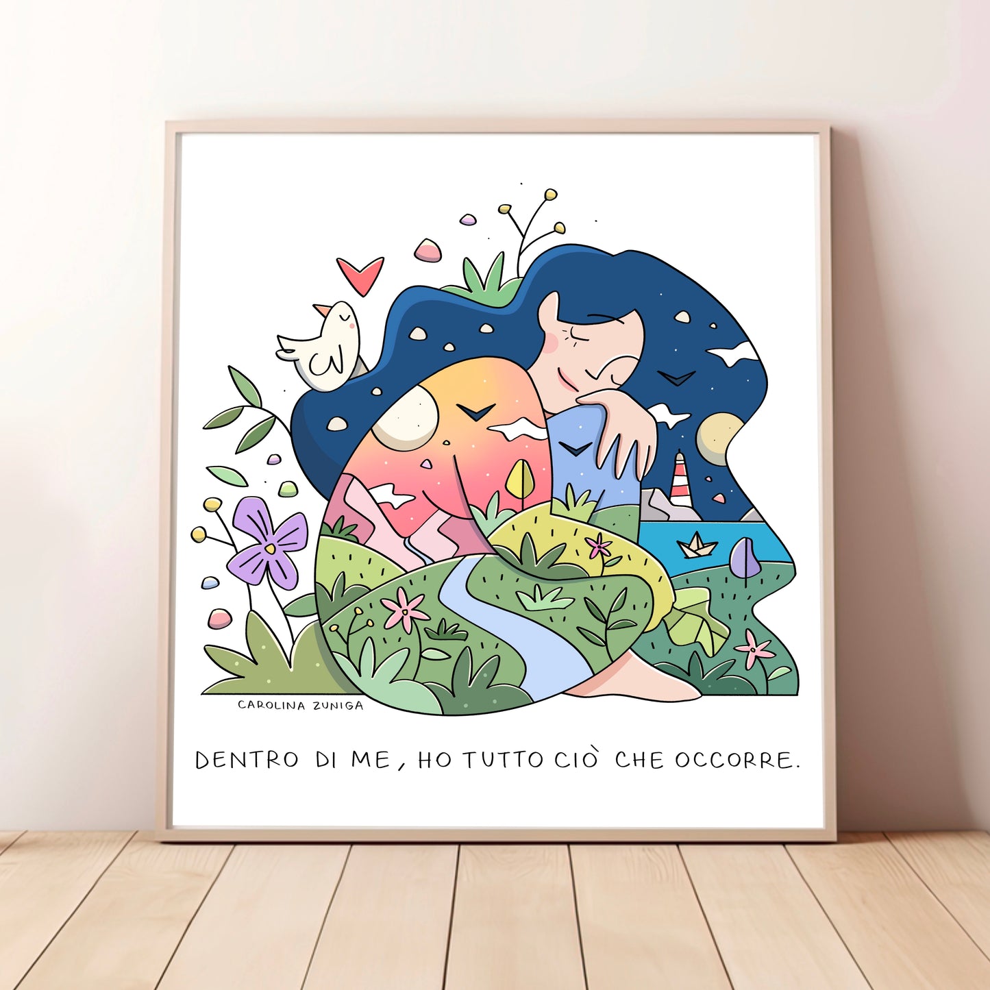 Stampa 20x20 - Dentro di me ho tutto ciò che occorre