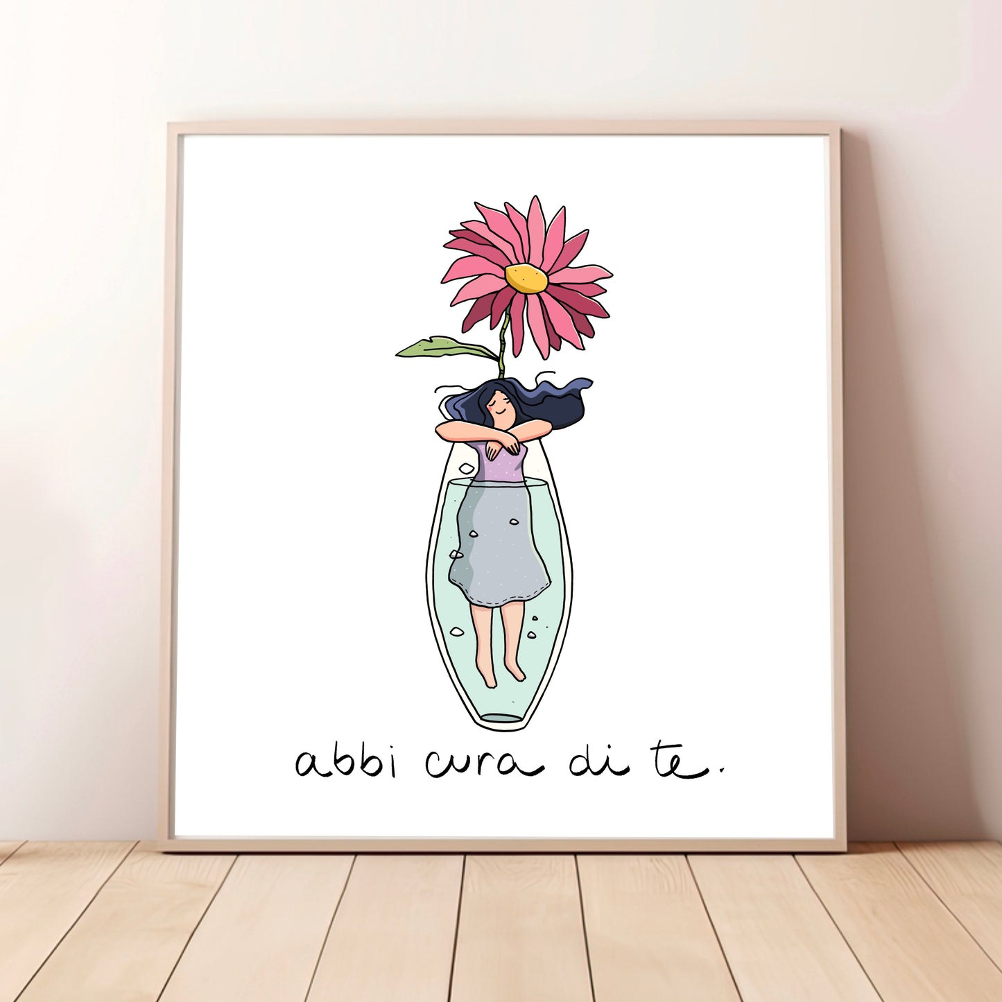 Stampa 20x20 - Abbi cura di te