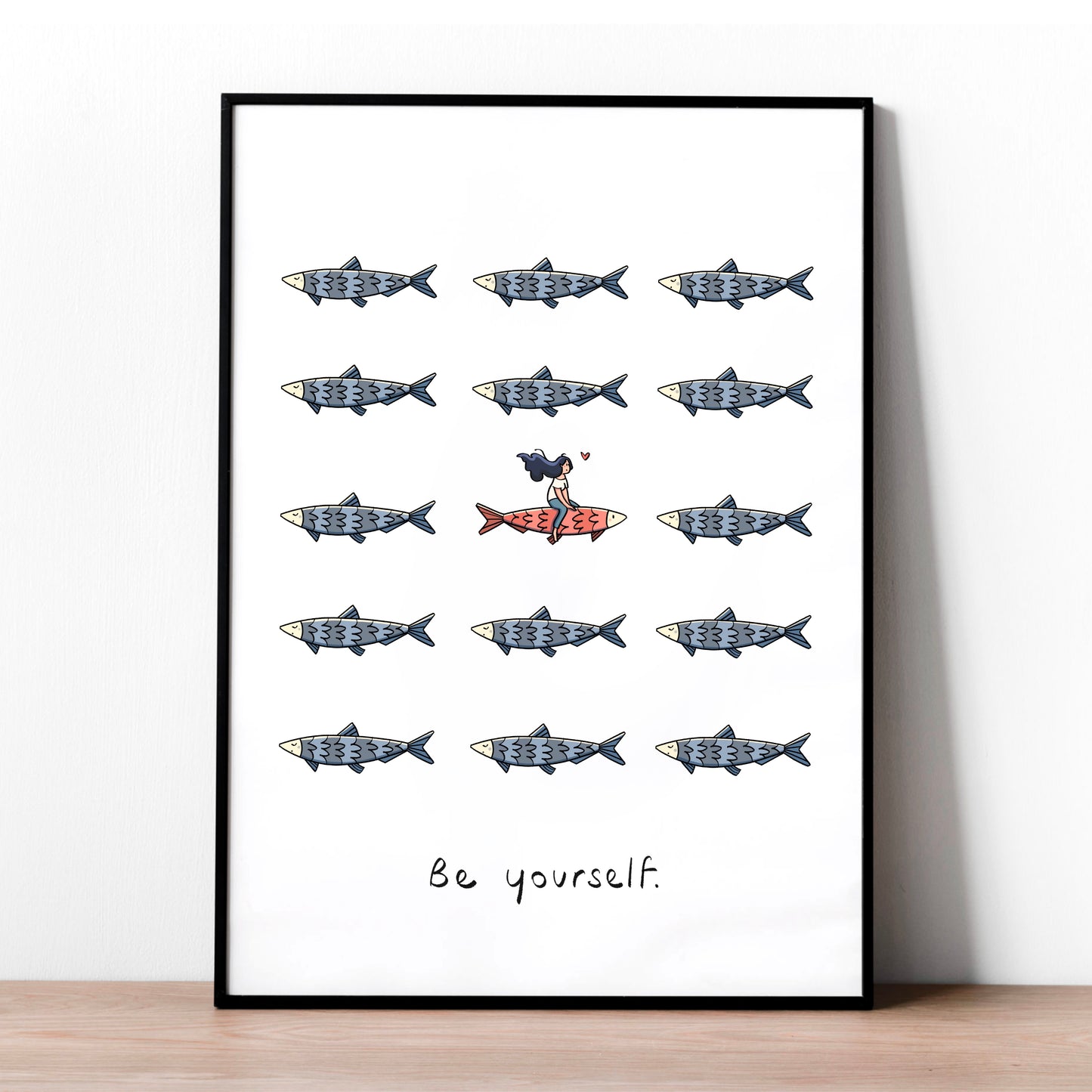 Stampa a4 - Be yourself