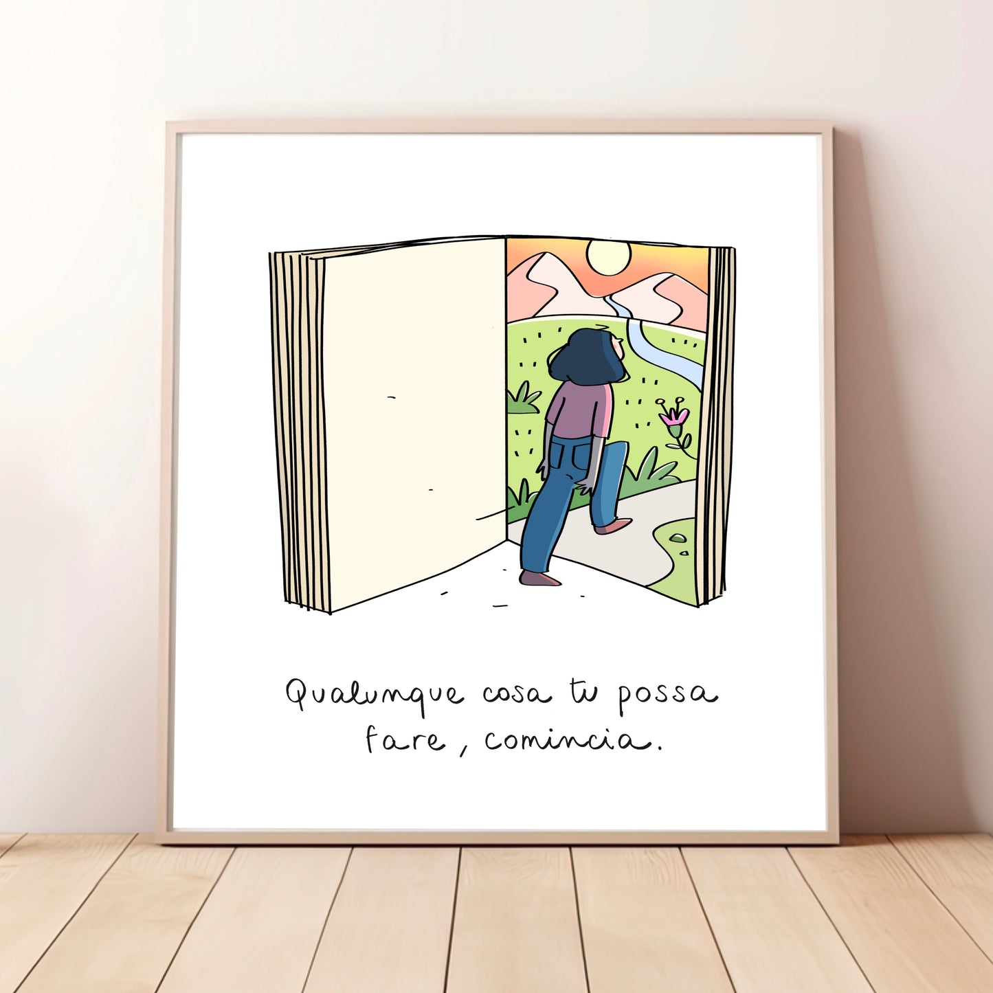 Stampa 20x20 - Comincia