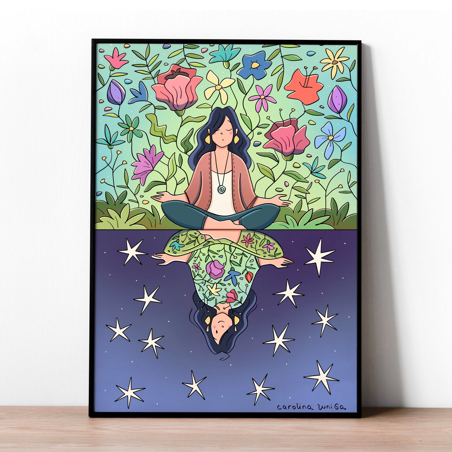 Ascolta il tuo respiro - stampa a4 (edizione limitata)