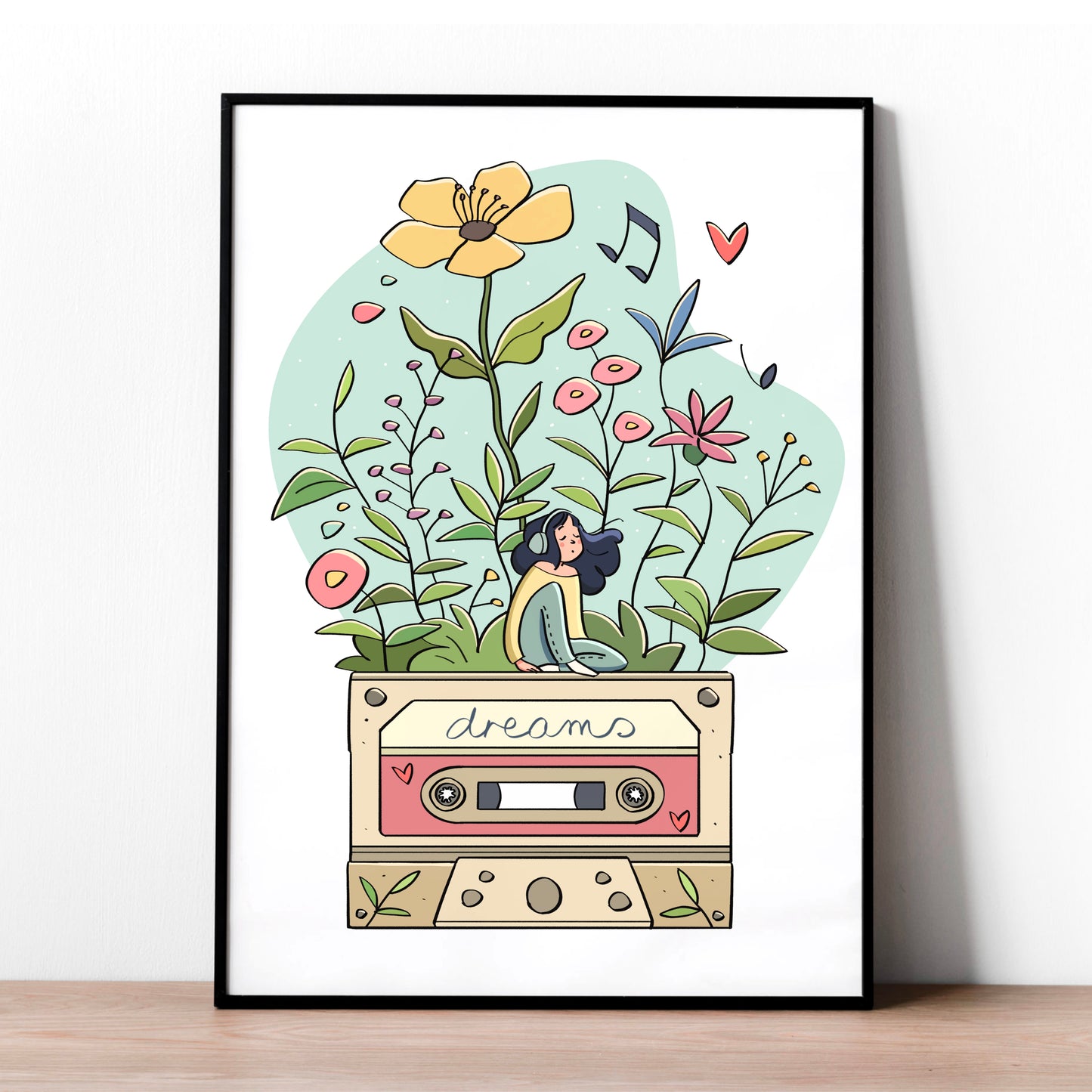 Sogni (musicassetta) - Stampa a4