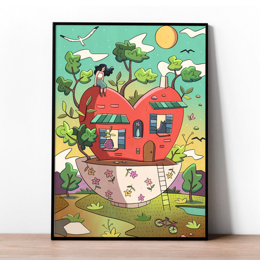 Ascolta le piccole cose del cuore - Stampa a4 (Edizione Limitata)