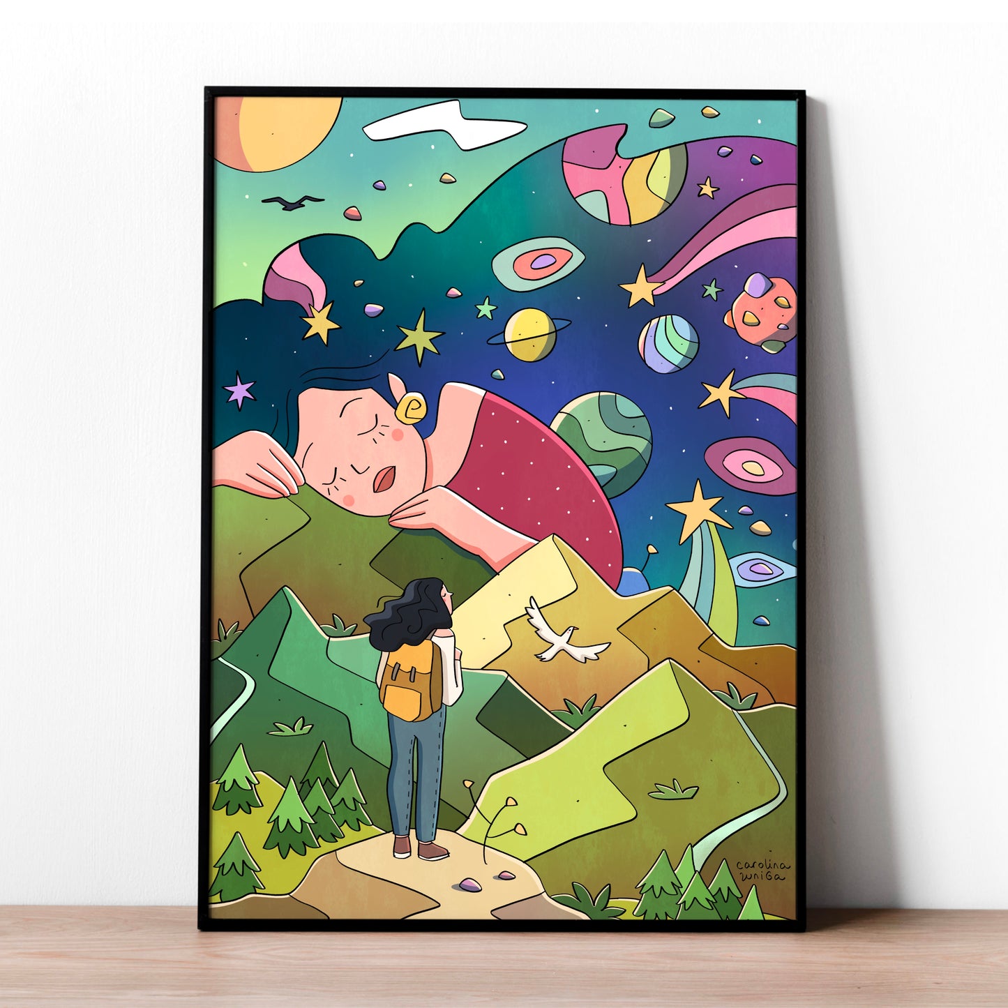 La vita è scoperta - Stampa a4 (Edizione Limitata)