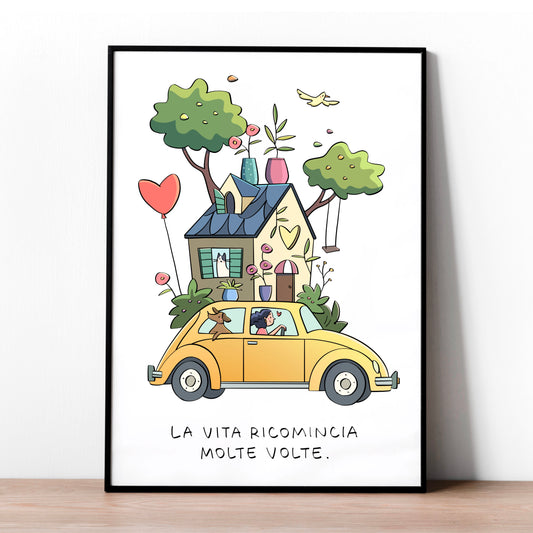 Ricominciare - Stampa a4