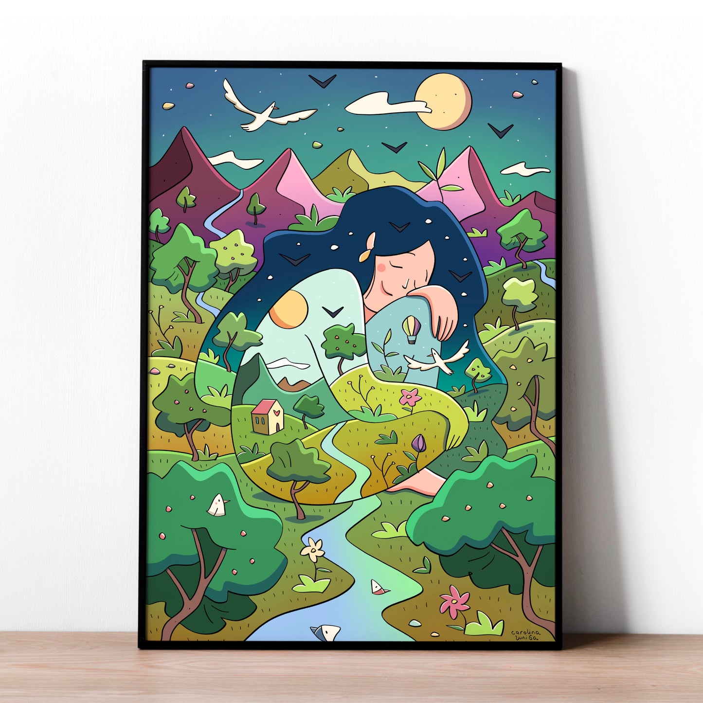 Sentirsi dentro ogni cosa - stampa a4 (edizione limitata)