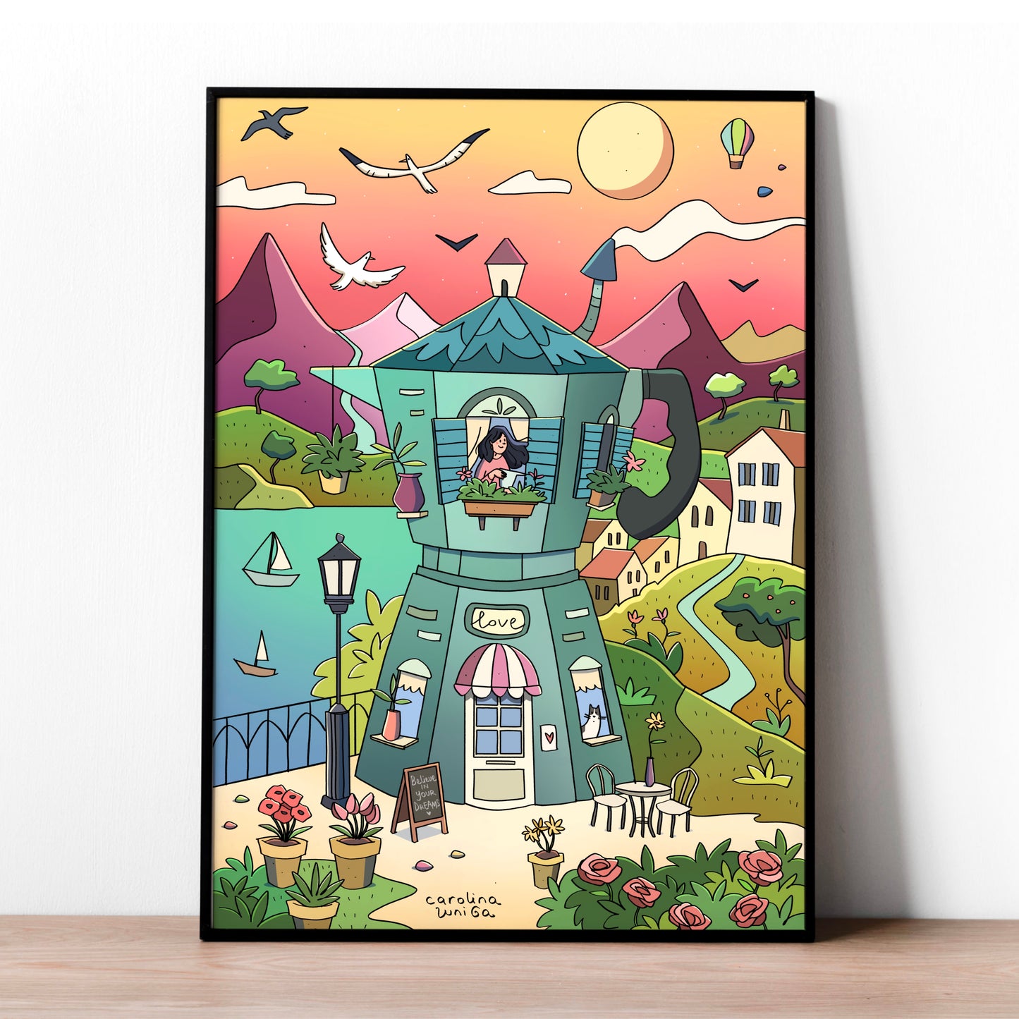 Abitare i sogni - stampa a4 (edizione limitata)