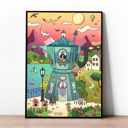 Abitare i sogni - stampa a4 (edizione limitata)