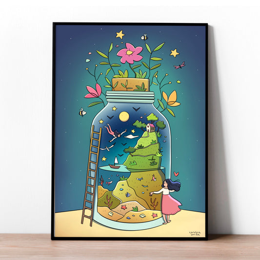 Custodisci ciò che ami - Stampa a4 (edizione limitata)