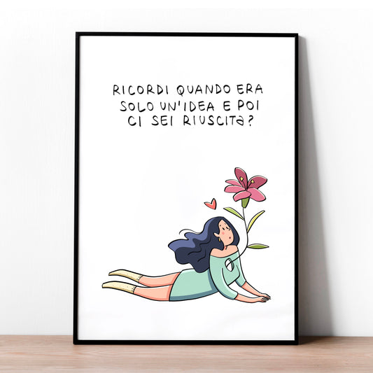 Ricordi?  - Stampa a4