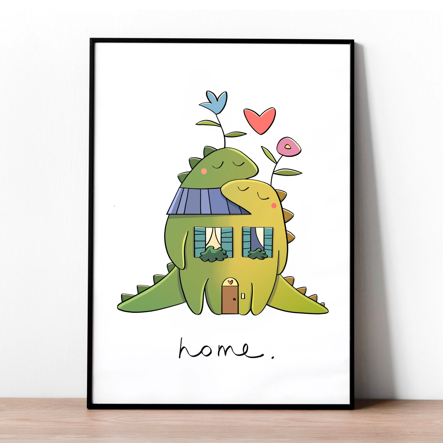 Home dinosauri  - Stampa a4